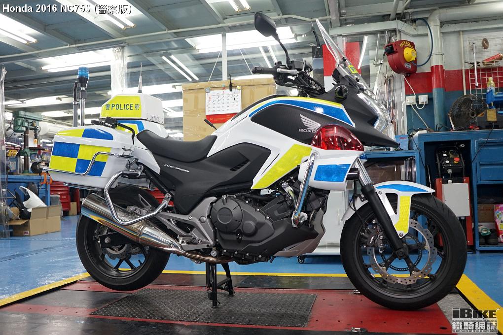 Honda 16 Nc750p警察版細節解說 Ibike鐵騎網誌電單車資料庫