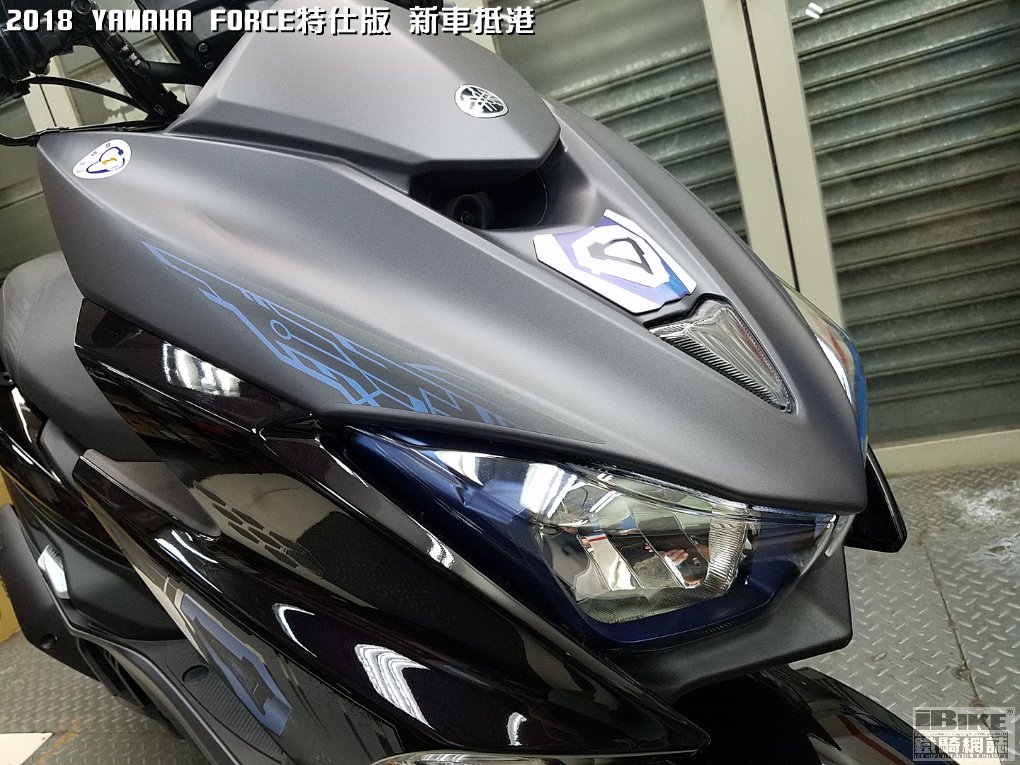 2018 YAMAHA FORCE 155 Cyber Punk特仕版新車抵港- iBike鐵騎網