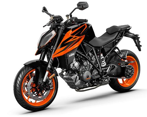 245748 1290 SuperDuke R MY19 Black-Orange Front-Left