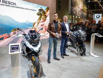 intermot 18 007 006  Pressekonferenz BMW mit den Produktneuheiten R 1250GS und R1250RT, Halle 6