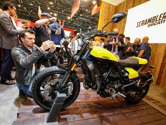 intermot 18 005 028  Pressekonferenz Ducati, SCRAMBLER DUCATI, Full Throttle, Halle 8