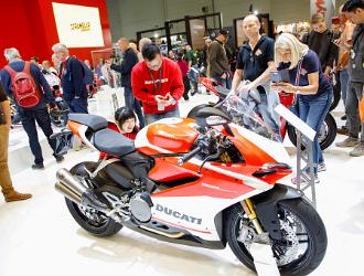 intermot 18 005 051  Pressekonferenz Ducati, 959 Panigale Corse, Halle 8